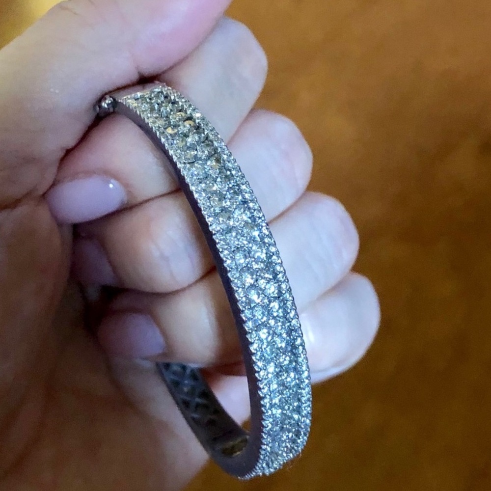 $7500 14K White Gold 4.5 CT DIAMOND BRACELET
